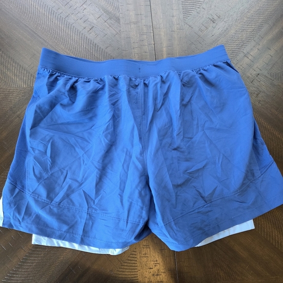 Under Armour Men's UA Launch 5'' 2-in-1 Shorts - Royal Blue,  Extra  Large XL - Picture 10 of 11